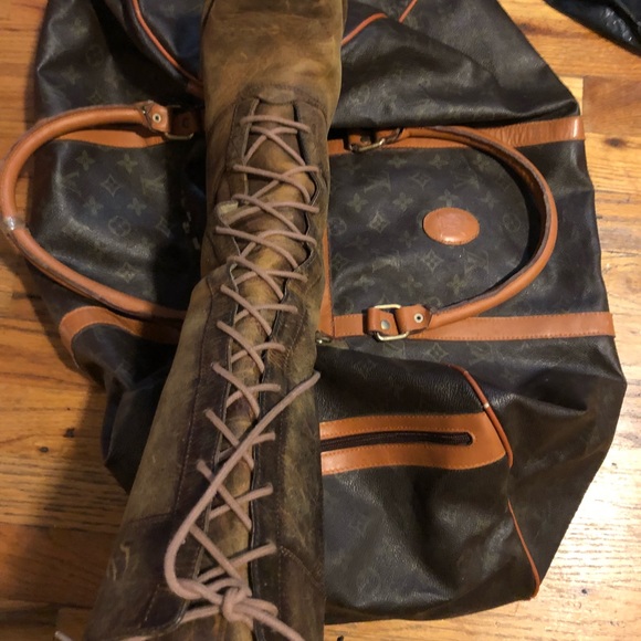 Frye villager lace up heeled leather boots! - Picture 3 of 8